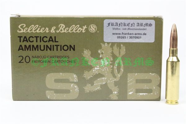 Sellier&Bellot 6,5 Creedmoor FMJ 140gr. 9,1g 20 Stück