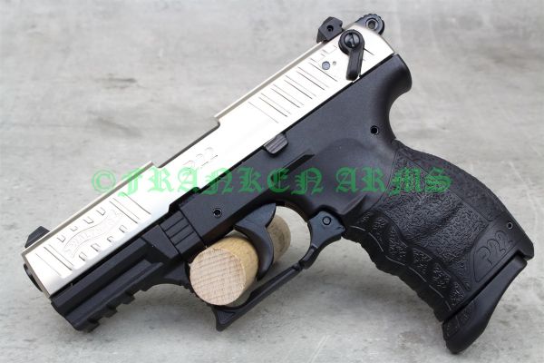 Walther P22Q 9mm P.A. Nickel